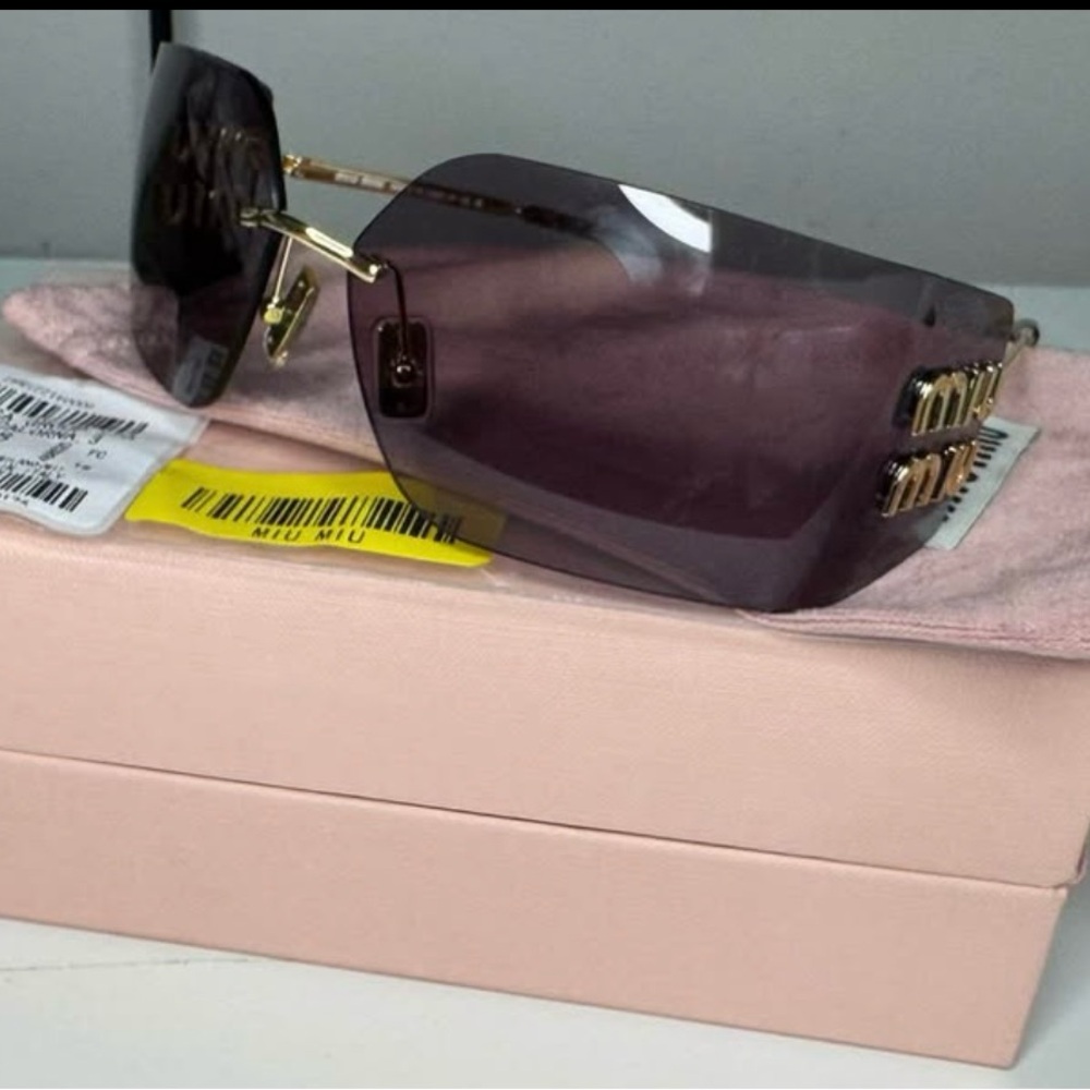 Miu Miu Purple Chic Sunglasses ( I have the receipt )